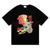 Herr designer kortärmad T-shirt High Street Herr Damtryck T-shirts Par Streetwear Kläder Storlek S-XL