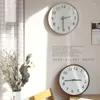 Wall Clocks Adhesive Clock Home Decor Items With Mural Interior Sand For Decorative Living Room