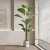 Dekorative Blumen Hohe Simulation Sumatra-Palme Indoor Wohnzimmer Boden Topf Dekoration Pflanze im nordischen Stil