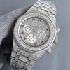 Mens Diamond Watch zegarek Automatyczne zegarki mechaniczne 40 mm klasyczny zegarek zegarek na rękę zegarek na rękę Montre de lukse Waterproof Waterproof STEAL STEL STEL ARABIC