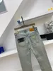 Jeans da uomo firmati Jeans di marca di fascia alta jeans di alta qualità lavati con acqua rotti design moda comodi jeans da uomo elasticizzati FF1O