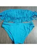 Women's Swimwear fashion sexy tassels multicolor bikini swimsuit solid color split ladies Bikini 230328