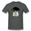 メンズTシャツメンズクラウスハーグリーブス傘アカデミーユーモアグラフィックR148基本的な半袖Tシャツヨーロッパサイズ