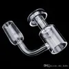 Mr_Dabs Terp Vacuum Quartz Vacuum Banger Domeless Nail Smoknig Accessories with Polished Joint For Dab Oil Rigs Glass Bongs