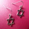 Brincos sobrenaturais Pentagrama sobrenatural para mulheres meninas Drop vintage pagã Wicca gótico pentacle punk joias do presente Bijoux