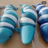 Fidget Slug Toy 3D игра сочленена растяжение милая дельфин-акула Гусеница.