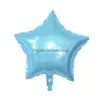 Other Event Party Supplies 18 Inch Star Shape Aluminum Inflatable Foil Balloons For Birthday Decorations Helium Balloon Globos Dhf8S
