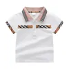 Été bébé garçons vêtements Polos chemise à manches courtes t-shirts hauts mode enfant en bas âge enfants Sport chemises petits enfants tenues 1-6 ans