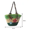 Evening Bags Starfish Shoulder Hand embroidered Beaded Bohemian Straw Summer Fashion Casual Simple Elegant for Travel Vacation 230328