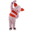 돼지 마스코트 의상 성인 크기의 멋진 역할 플레이 할로윈 생일 파티 정장 애니메이션