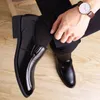 Zapatos de vestir de cuero genuino para hombres Oxfords de negocios Casual para hombre Zapatos de diseñador de lujo formales y suaves Slip-On con tamaño grande us6-us11.5 Artículo QT1721