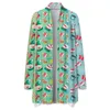 Women's Jackets Women Coat Christmas Print Cardigan Long Sleeve Jacket Comfy High Quality Fashionable Design Tops Veste Femme