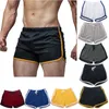 Shorts masculinos no verão masculino respirável shorts de secagem rápida esportes de ginástica corria de roupas de dormir esportes casuais calças curtas shorts de roupa de praia 230328