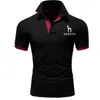 Hommes Polos D'été Revers POLO Chemise À Manches Courtes hauts HAZZYS hommes D'affaires Décontracté Jeunes Hauts mode coréenne vêtements polo chemise 230328