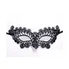 Party Masks New Masquerade Black Sexy Lace Mask Retro Fun Lily Of The Valley Side Wy788 Drop Delivery 202 Dh8Ok