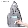 Diaper Bags Insular Baby Backpack Mommy Maternity Stroller Nappy Large Capacity Nursing Changing For 230328