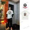 T-shirts pour hommes APE New Ape Head à manches courtes pour hommes Summer Youth Student Cotton Cartoon T-shirt Couple T-shirt ample T230328