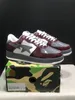 with Box A Bathing Ape Sk8 Мужчины Женщины Повседневная обувь Sta Low Abc Camo Stars Белый Черный Зеленый Красный Желтый Фиолетовый Дизайнерские кроссовки Stas