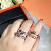 Band Rings designer luxury Designer Women S925 Sterling Silver Ring Personality Fashion Vintage Belt Buckle 7CRE