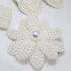 Fashion White Imitation Pearl Hairpins Flower Bow Hair Clips Daily Party Headwear Wedding Brides Tex Brud Hårtillbehör
