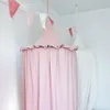 Crib Netting Kanopi Gantung Katun Muslin Premium 100 Denang Baldachin Tempat Tidur Embel Embel Utuk Kamar Anak Anak 230328