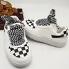 Kids Shoes Checkerboard Wave Children's Sneakers Fashion Casual Sports Size 26-35 V7tx#