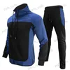 Tracksuits voor heren Nake Tech Trapstar Track Pakken Hoodie Basketball voetbal Rugby tweedelig met dames lange mouw Hoodie Jacket broek Spring M-3XL T230328