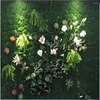 Dekorativa blommor 40 60 cm Artificial Plant Simulation Wall Lawn Milan Eucalyptus Grass Plastic Fal Green Door Decoration