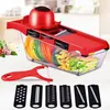 Fruktgrönsaksverktyg Vegetabiliska skärare Multifunktionella grönsaksskivor Frukt Chopper Rostfritt stål Peeler Potatis Grater Kitchen Tools 230328