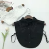 Bow Ties Linbaiway Women Lace Hollow Out Fake Collar pour pull chemisier vintage chemise de faux revers