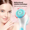 Reinigingsgereedschap Accessoires 3 op 1 Elektrische roterende reinigingsborstel Waterdichte poriën Ceaner Diepe reiniging Spin Borstel Blackhead Remover Massage 230327