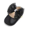 Pierwsze Walkers Baby Girl Dress Buty Sofe Sole Bowknot Mary Jane Flats Non-Slip Prewalkers z gwiazdami cekin GC1993