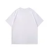 Męskie koszulki designerskie koszulka Slim Fit Bawełniane oddychanie z krótkim rękawem oddychające tee Luksusowe litery nadruk 2023 Summer High Street Casual Men Clothing N2O4