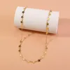 Choker Chokers Boho Women Chocker Gold Color Chain Star Halsband Handgjorda festsmycken Collana Kolye Bijoux Collares Summer Gift LLIS22