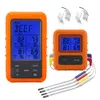 Küchentimer, kabelloses Lebensmittelthermometer, elektronisches Digitalanzeige-Thermometer für ferngesteuertes Grillthermometer in der heimischen Küche 230328