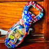 افتتاح زجاجة البيرة دونالد تروم pnew لعبة غريبة ألعاب American Flag Bottle عبارات الحديث الصوتية الجدة المرحة CA للرجال