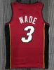 2022-23 City White Basketball Jerseys Dwyane 3 Wade LeBron 6 James Red Black Men Women Youth Kids