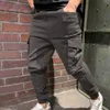Erkek Pantolon Erkek Rahat Spor Kalınlaşmış Pamuk Büyük Sıhhi Pantalones Hombres Giysiler Streetwear Eşofman Altı Adam
