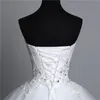 Party Dresses Fashion Classic Real Po Appliques Vintage White Pearls Wedding Vestidos De Noiva Bridal Gown Plus Size Strapless 230328