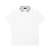 メンズポロスデザイナーラグジュアリーブランド刺繍ポロシャツ夏の男性女性TシャツコットンスウェットシャツファッションラペルプルオーバーティーショートスリーブTシャツ9IRN