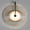 Lampade da parete Vintage Modern Crystal Led Light Esterno Camera da letto Luci Decorazione Swing Arm Smart Bed Candle Lamp