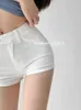 Shorts Femmes Femmes Taille Haute Jeans Courts Pour Streetwear Femme Denim Pantalon Serré Filles Sexy Style Américain 2023 Mode D'été