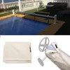 Shade 2023 Swimming Pool Cover Outdoor Dustproof Waterproof UV Protective Solar Roller Reel Blanket