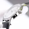 Montre Omega Cadran Diamant 40 mm Super Mouvement Importé Pour Homme 9015 Remontage Entièrement Automatique Nouveau Miroir Tridimensionnel 3D Montre De Créateur Super Lumineuse