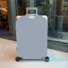 22 スーツケース共同開発デザイナーファッションバッグ搭乗ボックス大容量旅行レジャーホリデートロリーケースアルミマグネシウム合金 233