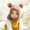 Caps Hats Baby Winter Cartoon Hat High Elasticity Warmth Retention Winter Hat Perfekt present till julår PR SALE 230328