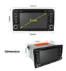 7 pollici 16G Car dvd Radio Player Android Head Unit per Audi A3 Navigazione GPS Mp5 Multimedia con pulsanti