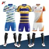 Camisetas para hombres Sublimación personalizada para adultos Camisas baratas Kit completo Entrenamiento deportivo Ropa de fútbol Conjuntos de uniformes para hombres Z0328