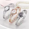 Polshorloges Mode Brand Lady Watch Steel Band Student Bracelet Life Waterdichte klok Luxe dunne sieraden Vrouwen kwarts Hand Moun2222