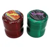 Smoking Pipes 63-4 convex waist can be rotated diamond dazzling grinder grinder herb grinder